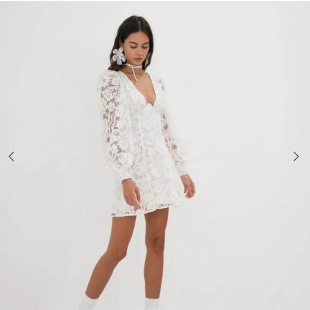 For Love & Lemons Maureen Mini Dress